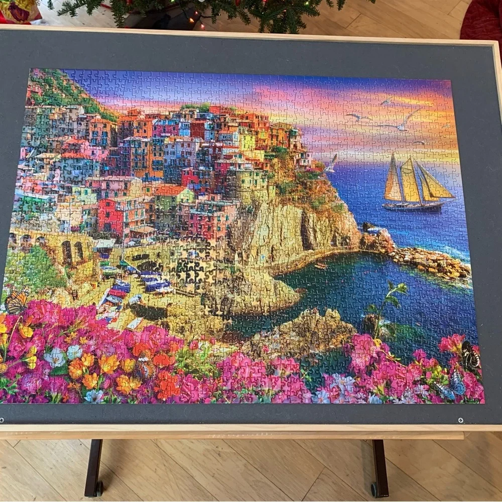 BUFFALO 1500 piece jigsaw puzzle, La Bella Vita. Complete!